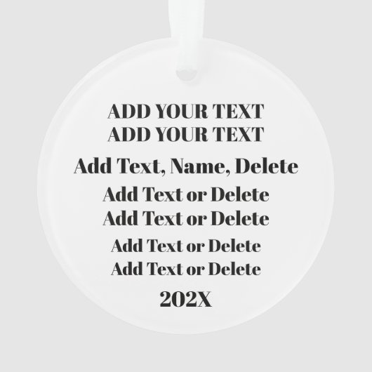 Baseball Medal Ornament (achterkant)