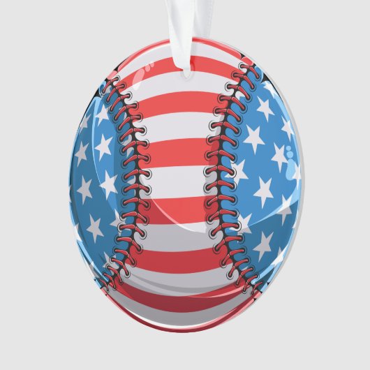 Baseball Medal Ornament (voorkant)