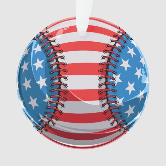 Baseball Medal Ornament (voorkant)