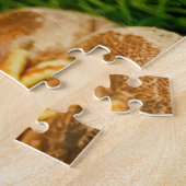 Baseball met Mitt Legpuzzel (Zijkant)