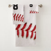 Baseball met  nummer bad handdoek (Insitu)