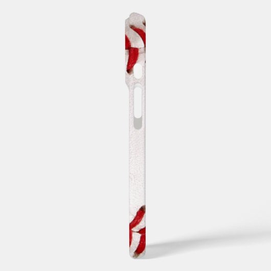 Baseball met nummer Case-Mate iPhone case (Achterkant / Links)