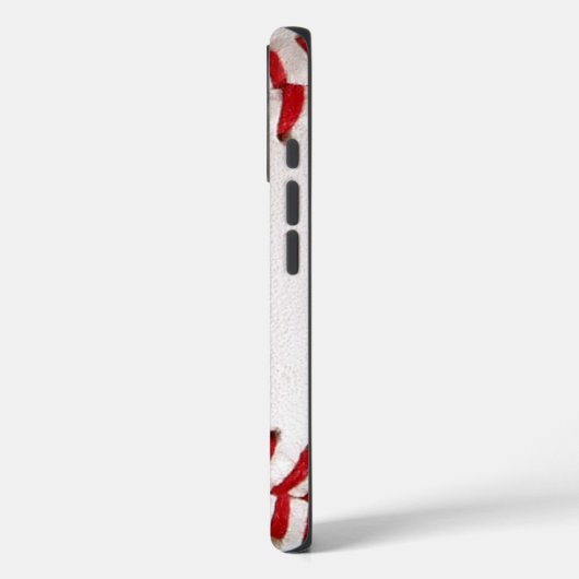 Baseball met nummer Case-Mate iPhone case (Achterkant / Links)