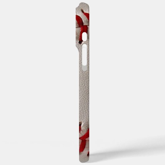 Baseball met  nummer Case-Mate iPhone case (Achterkant / Links)