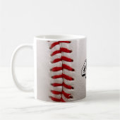 Baseball met nummer koffiemok (Links)