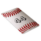 Baseball met nummer magneet (Rechterzijde)