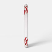 Baseball met  nummer samsung galaxy hoesje (Linkerkant)