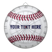 Baseball met rood getikt dartbord (Voorkant)