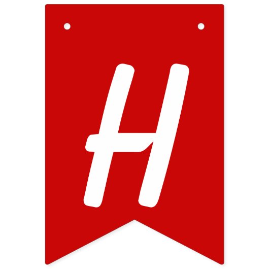 Baseball Met speciale persoonlijke feestdag Vlaggetjes (Tweede vlag)