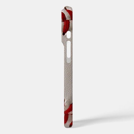 Baseball met  tekst Case-Mate iPhone case (Achterkant / Links)