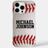 Baseball met  tekst Case-Mate iPhone case (Achterkant)