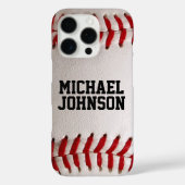 Baseball met tekst Case-Mate iPhone case (Achterkant)