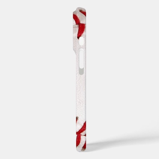 Baseball met tekst Case-Mate iPhone case (Achterkant / Links)