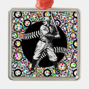 Baseball: metalen sieremens metalen ornament
