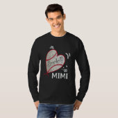 Baseball Mimi Family Matching Players Team Mimi T-shirt (Voorkant volledig)