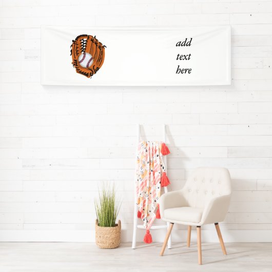 Baseball Mitt en Ball Spandoek (Insitu)