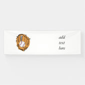 Baseball Mitt en Ball Spandoek (Horizontaal)