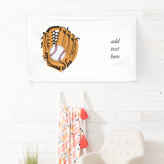 Baseball Mitt en Ball Spandoek (Insitu)