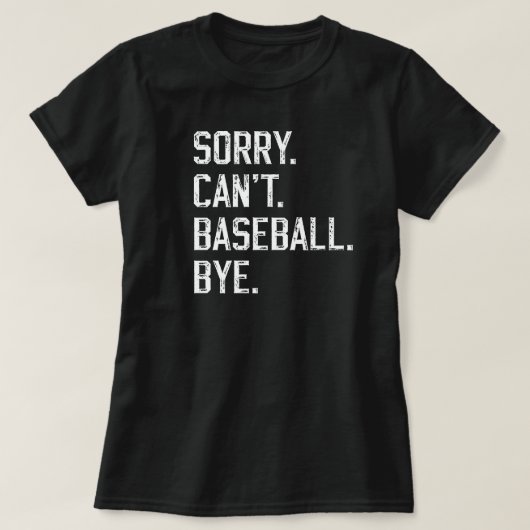 Baseball | Moderne Moeder Kinder Moederdag Zwart T-shirt (Design voorkant)