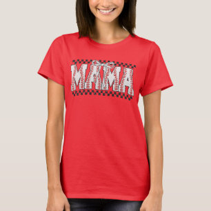 Baseball Moeder T-Shirt - Game Day Grafisch T-shir