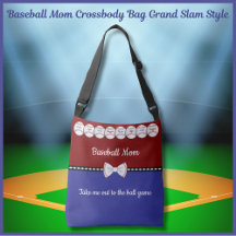 Baseball Mom Crossbody Bag Grand Slam Style
