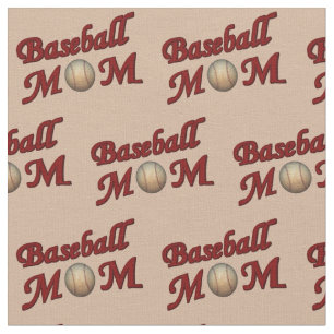 Baseball Mom Design Pattern Stof