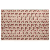 Baseball Mom Design Pattern Stof (Fat Quarter)