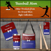 Baseball Mom iPhone Case Grand Slam Style