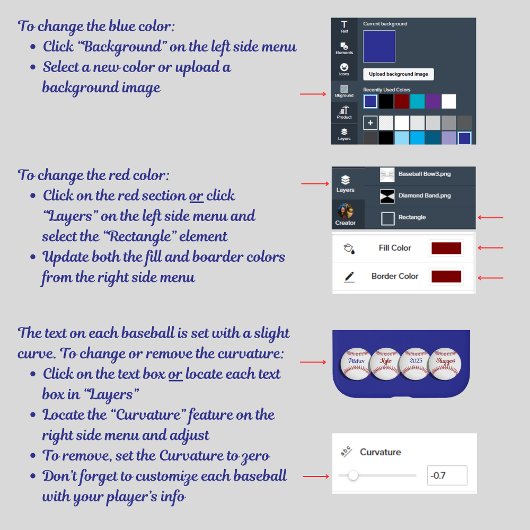 Baseball Mom iPhone Case Grand Slam Style