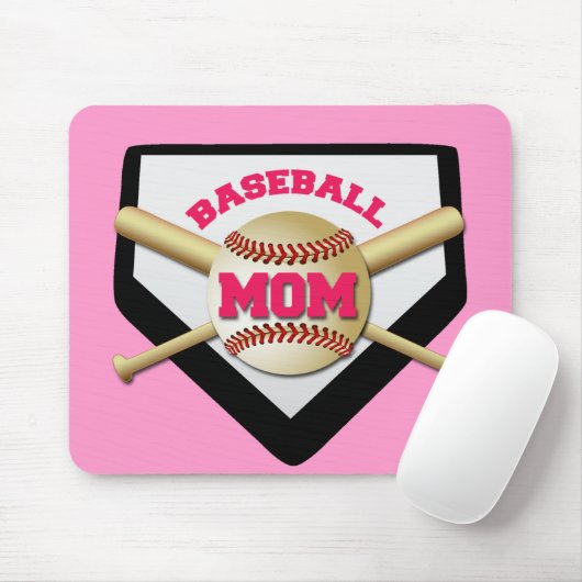 BASEBALL MOM MUISMAT (Met muis)