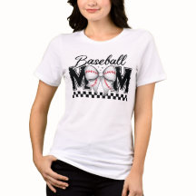 Baseball Mom Retro Mama Coquette Bow