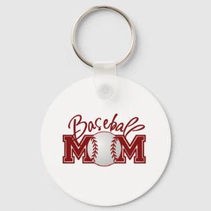 Baseball MOM Sleutelhanger