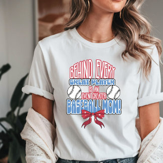 Baseball Mom - Speler T-shirt