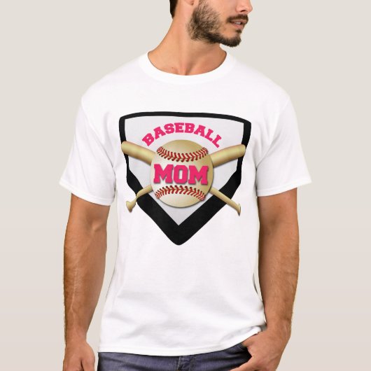 BASEBALL MOM T-SHIRT (Voorkant)