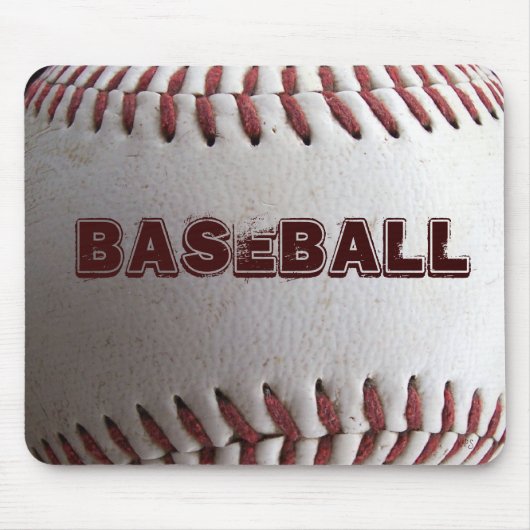 Baseball Mousepad Muismat (Voorkant)