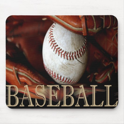 BASEBALL MOUSEPAD MUISMAT (Voorkant)