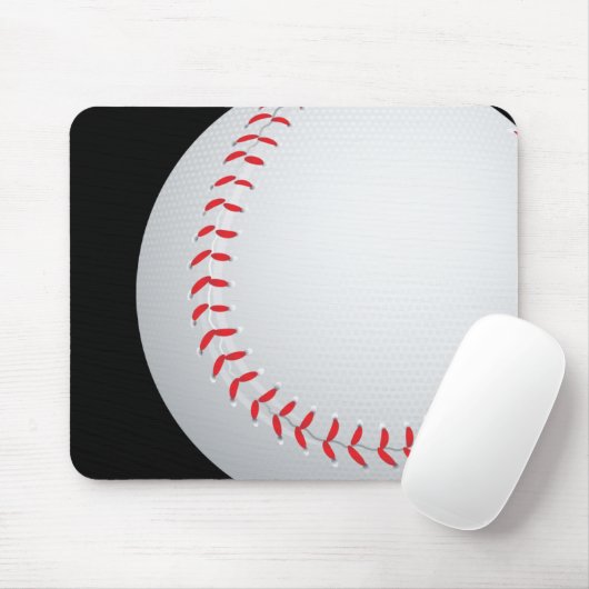 Baseball Mousepad Muismat (Met muis)