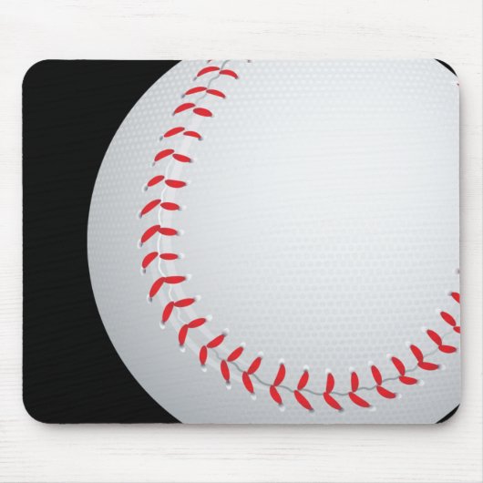 Baseball Mousepad Muismat (Voorkant)