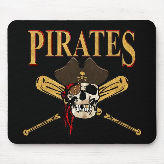 Baseball Mousepad Muismat (Voorkant)