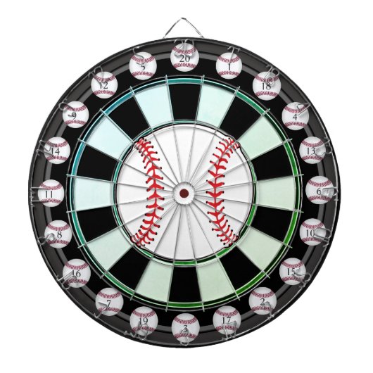 Baseball Multi-Target 20 Count Dartboard Dartbord (Voorkant)