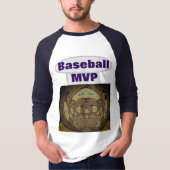 Baseball MVP: Stijlvolle ventilatorkleding T-shirt (Voorkant)