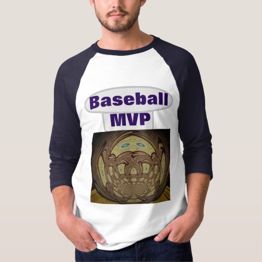 Baseball MVP: Stijlvolle ventilatorkleding T-shirt (Voorkant)