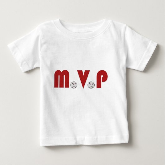 Baseball MVP T-Shirt (Zuigelingen) (Voorkant)