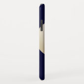 Baseball, naam, blauw Case-Mate iPhone case (Achterkant/rechts)