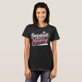 Baseball Nanny - Baseball T-shirt (Voorkant volledig)