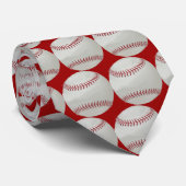 Baseball Neckkleding Stropdas (Opgerold)