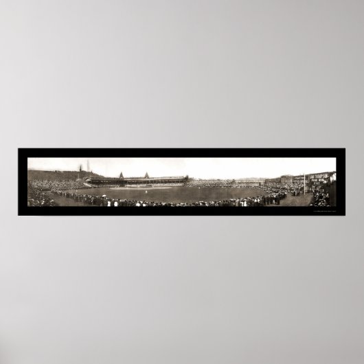 Baseball New York vs. Pittsburgh Foto 1905 Poster (Voorkant)