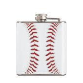 Baseball Nickname Trophy Gag Gift Heupfles (Achterkant)