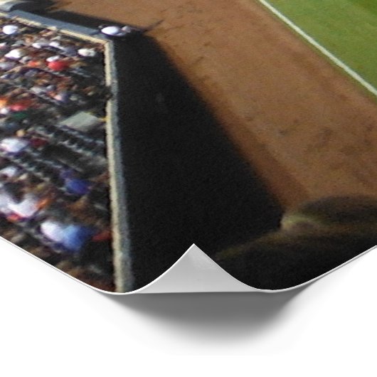 Baseball Night Poster (Hoek)