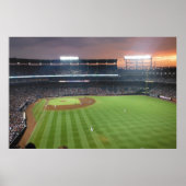 Baseball Night Poster (Voorkant)